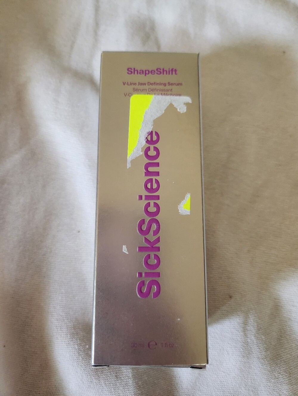 SickScience ShapeShift V-Line Jaw Defining Serum 30mL